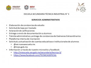 SERVVICIOS ADMINISTRATIVOS